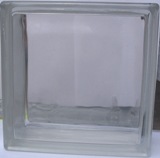 Clear Glass Blocks 190mm x 190mm x 80mm thick - Glass Bricks for the Professional look